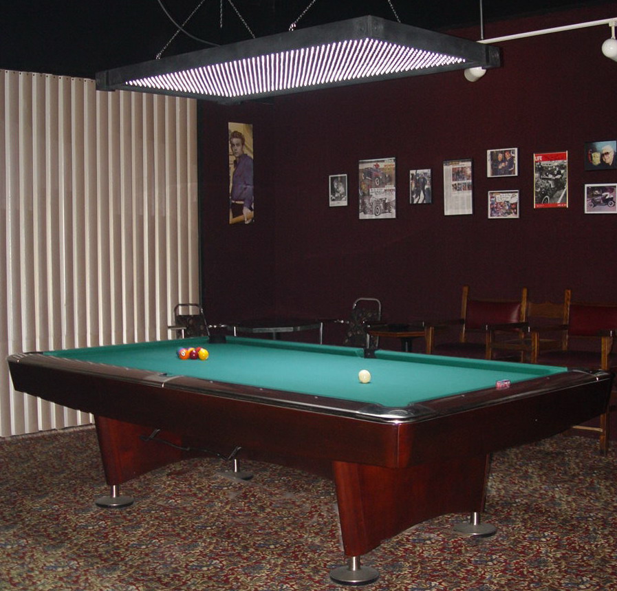 contemporary pool table lights